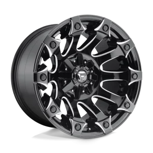 Fuel – D578 BATTLE AXE – Black – 20″x12″ -44mm – Summer Wheels – D57820209847